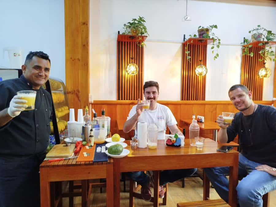Lima: Cooking Workshop and Water Circuit Tour - Making ceviche with fresh ingredients