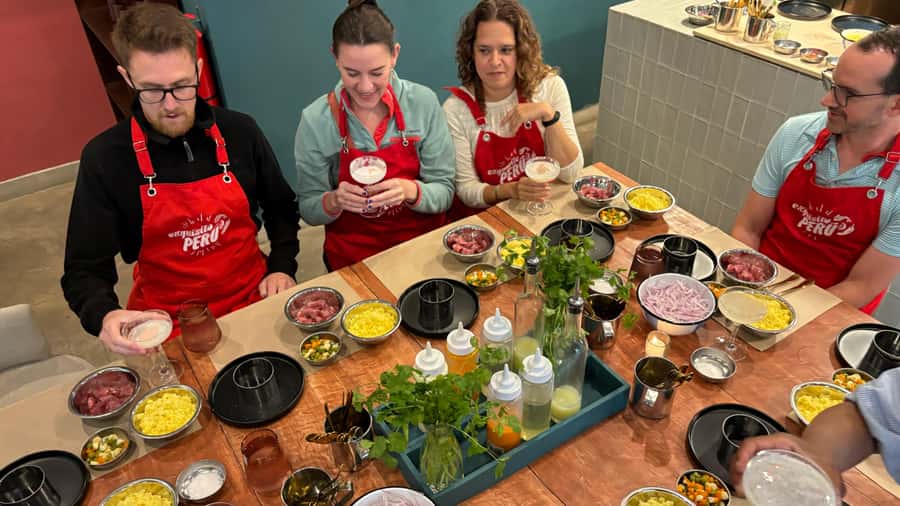 Lima: Market Tour and Cooking Class with Pisco Sour - Start With Fruit and Food Stories at Surquillo Market
