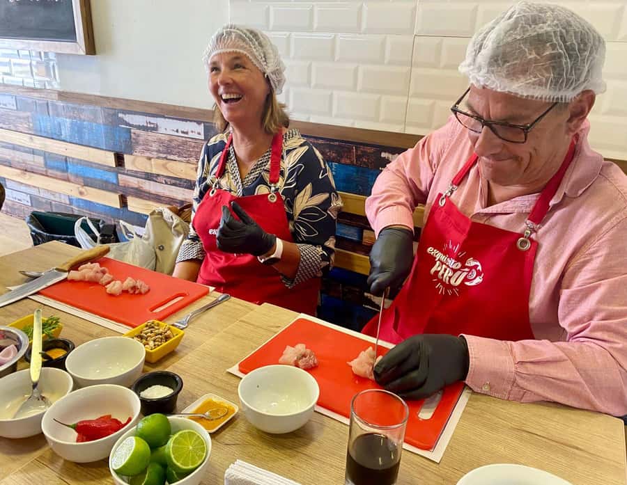 Lima: Market Tour and Cooking Class with Pisco Sour - Making Ceviche With Citrus and Fresh Fish