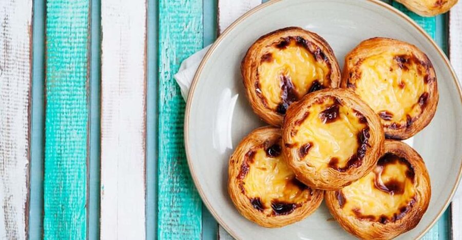 Lisbon: Pasteis de Nata Baking Class - Mixing the custard and shaping the tarts