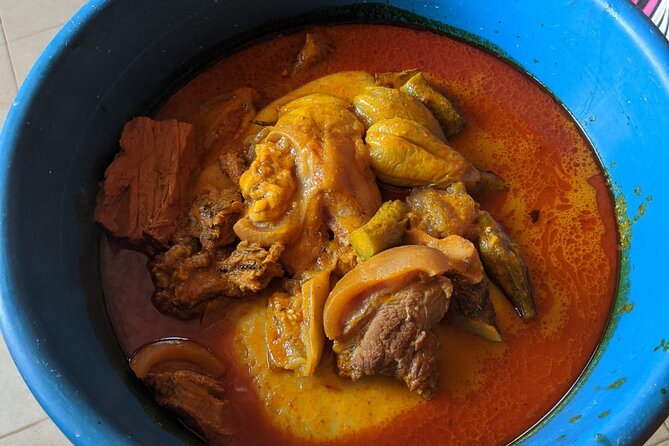 Local Ghanaian Cooking Class in Accra to help support wellness community center - Lunch is the payoff