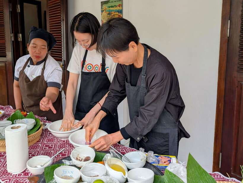 Luang Prabang: Cooking Class at the Former Royal Palace - What the $45 price includes