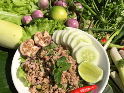 Luang Prabang: Mekong River Cooking Class with Hotel Pickup