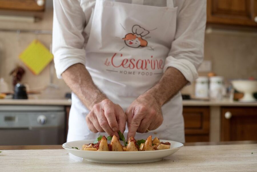 Lucca: Market and Cooking Class at a Local's Home - From preparation to a shared table