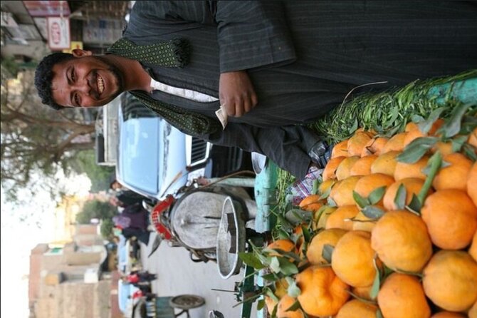 Market&Cook&Eat with Egyptian Family - Who will enjoy this most?