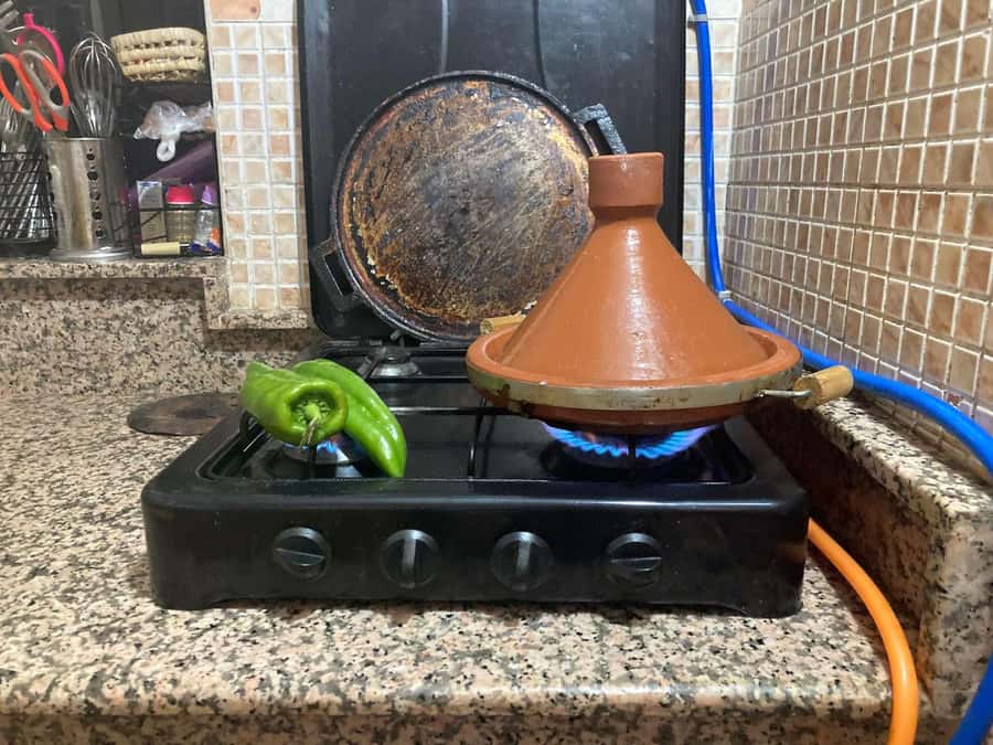 Marrakech: Moroccan Cooking Class with Local Chef - Buying ingredients in a local souq