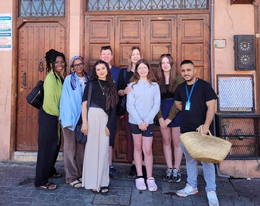 Marrakesh: Moroccan Dishes Cooking Class with a Local Chef - The final buffet and the meal you helped make