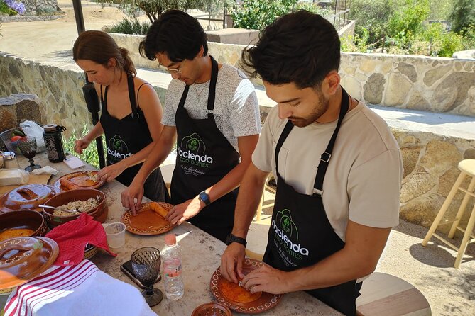 Mexican Cooking Class at Hacienda Eco-Domes | Valle de Guadalupe - Learning the tortilla technique