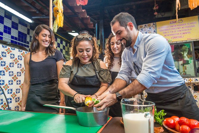 Mexican Cooking Class with fresh Local Market ingredients selection and transpor - Guacamole, beans, and the foundations of the meal