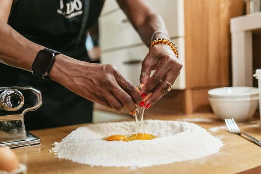 Milan: Pasta & Tiramisu Cooking Class with Premium Products - The family-style meal and Italian wine