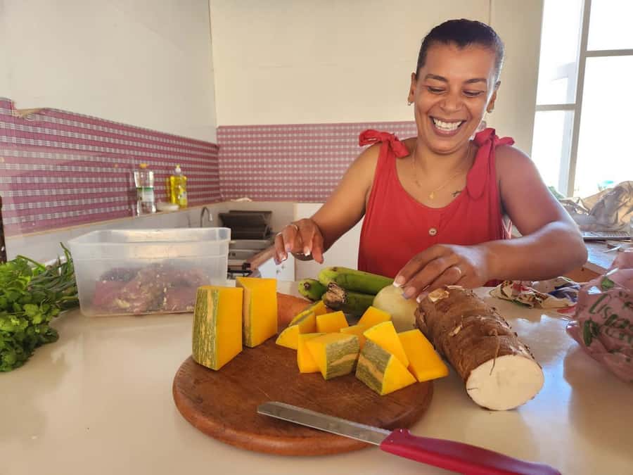 Mindelo: creol cooking with Catia - What the $64 price includes