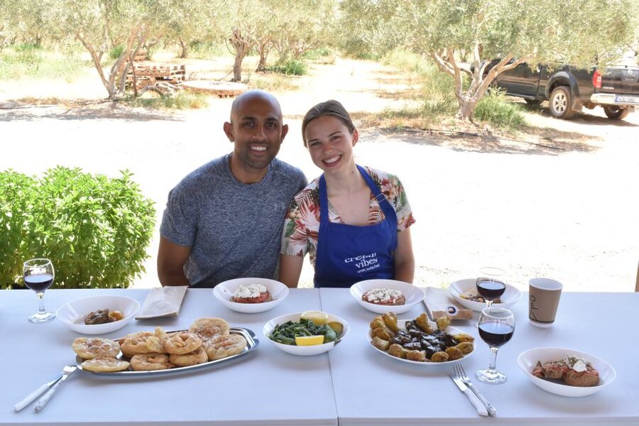 Moires: Cooking Class and Olive Oil Tasting at a Family Farm - Arriving at Cretan Vibes near Moires