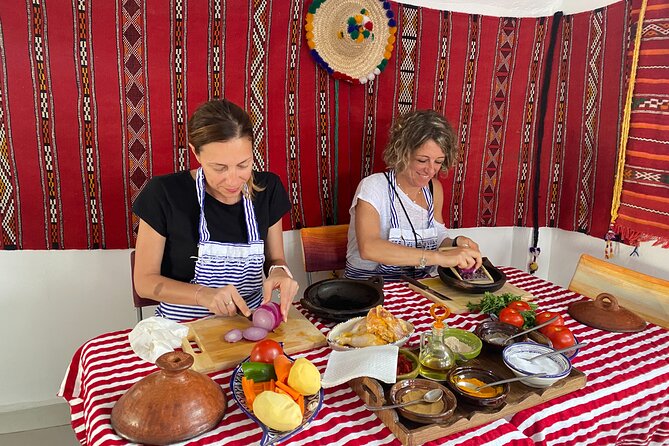 Moroccan Cooking Class with a Local Family & Market Visit - Starting at the market with Murad and Salwa
