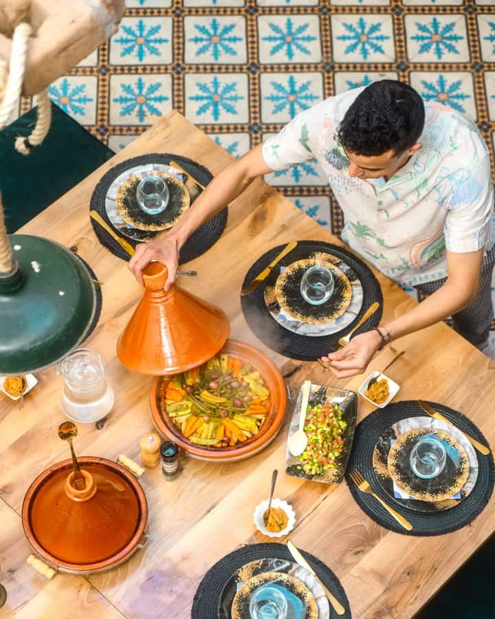 Moroccan Food Cooking Class with a Local Chef in Marrakech - Cooked Salads and the Moroccan Table