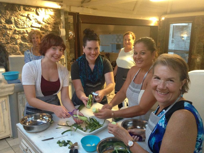 Mykonos: Cooking Class with Food and Wine - The best part is the meal you helped make