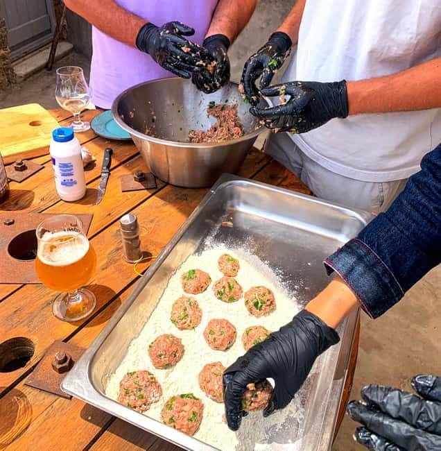 Mykonos: Group Cooking Class at the Home of a Local Family - Preparing Greek salad, mushrooms, and meatballs