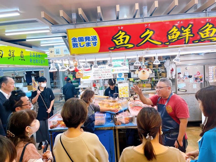 Naha Makishi Public Market : Sushi making experience - What the language support means for you