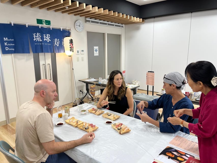 Naha Makishi Public Market : Sushi making experience - Booking details worth checking before you pay