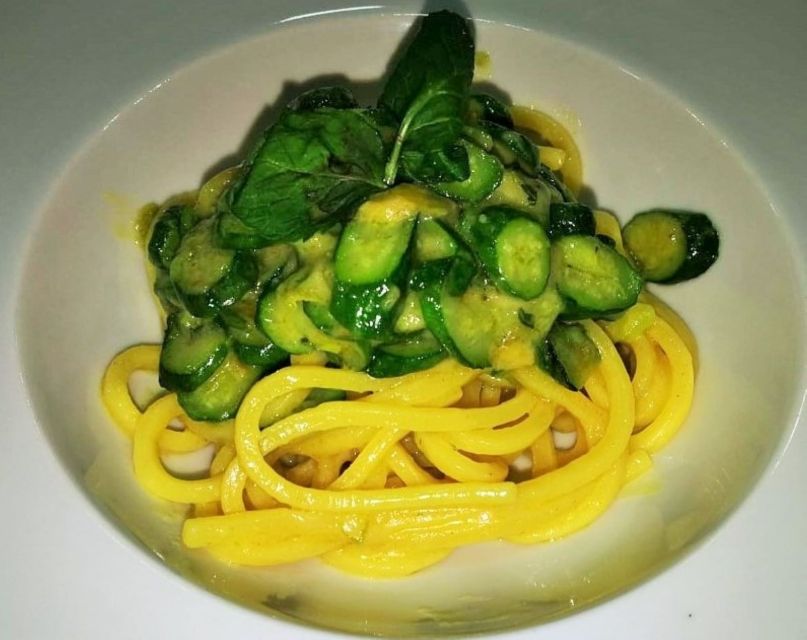 Naples: Fresh Pasta Cooking Class and Dinner with a Local - The meal: appetizers, handmade pasta, and a full glass