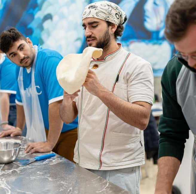 Naples: Neapolitan Pizza and Tiramisu Cooking Class - Starting With Tiramisu, Pizza, or Both
