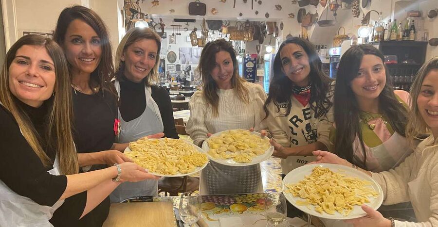 Naples: Pasta Cooking Class with Tiramisù and a Drink - Three pasta shapes, three Neapolitan sauces