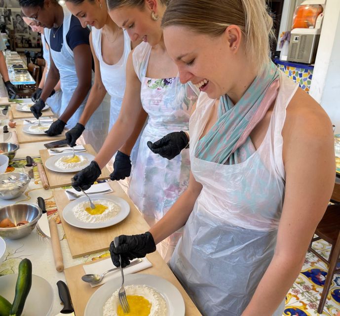 Naples: Pasta Cooking Class with Tiramisù and a Drink - The meal is part of the lesson