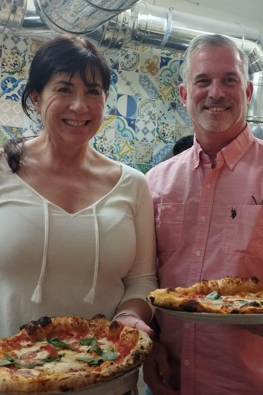Naples: Pizza Making Class with Neapolitan Chef and drink - San Marzano tomatoes, mozzarella, basil, and your toppings