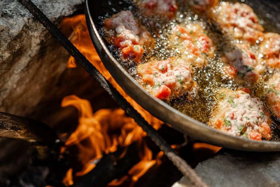 Naxos: Family Farm-table Cooking, Kouros Tour & Live Music - A farm lunch in Naxos that begins with the ingredients