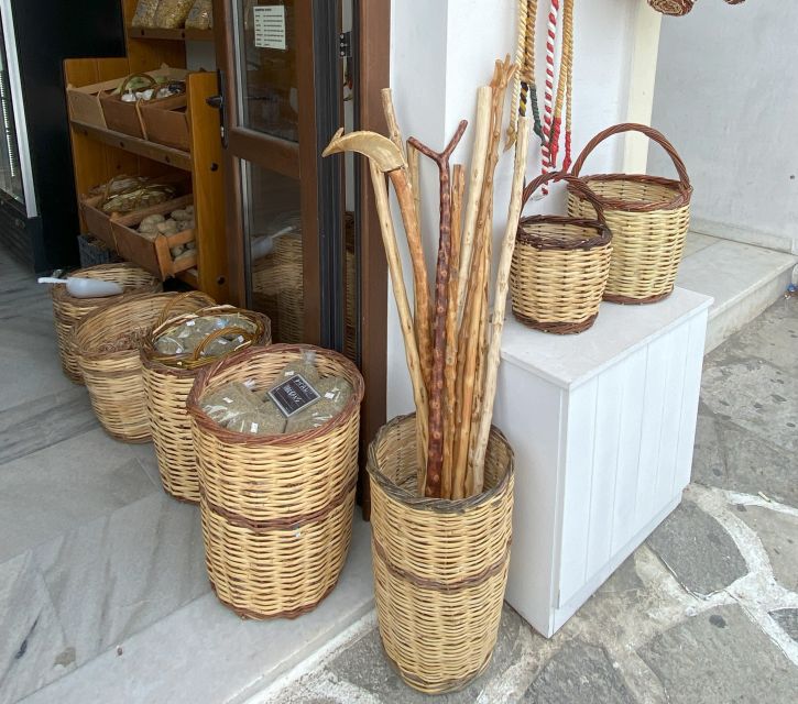 Naxos: Food Walking Tour & Cooking Class with Meal & Drinks - Learning Greek appetizers with a local taverna cook