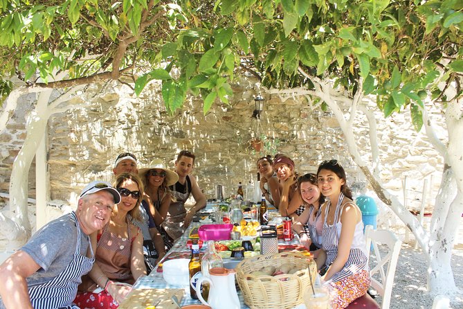 Naxos:Half-day cooking class at Basiliko - Starting at Basiliko Tavern in the Naxos countryside