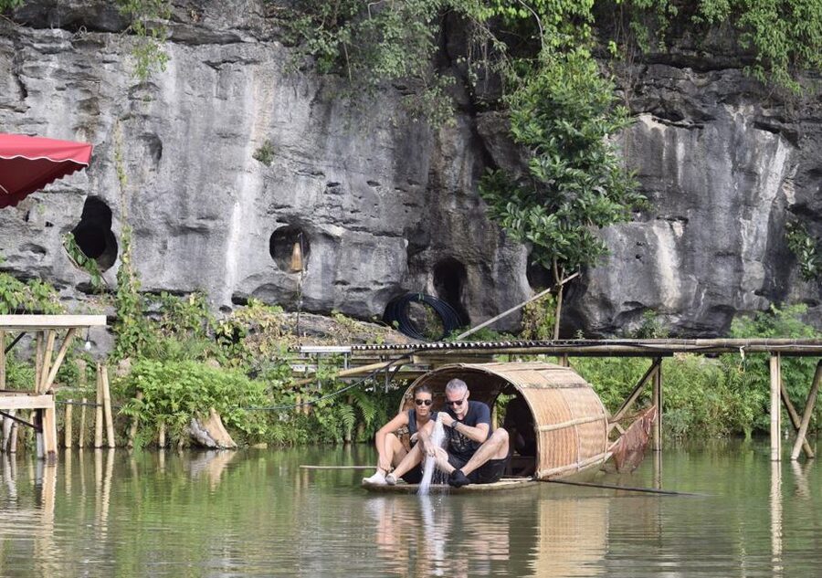 Ninh Binh cooking class at Buffalo Cave - Buffalo Cave and the waterfall