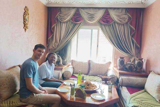 Old local Market visit+Moroccan cooking class with a local family - Tea, sweets, music, and the meal