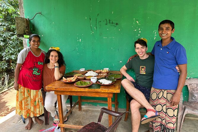 Organic cooking class sigiriya (kumara & family) - A garden tour before the cooking begins