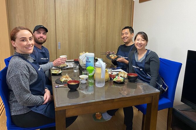 Osaka Cooking Class: Okonomiyaki &Japanese cuisines experience - Eating what you prepare
