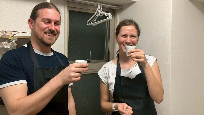 Osaka: Cooking Class Ramen & Gyoza Course in Nanba - Making ramen noodles from scratch