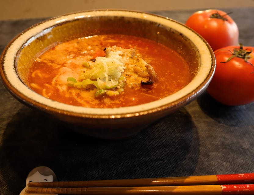 Osaka: Gluten-Free Ramen and Gyoza Cooking Class - Soy sauce ramen and tomato ramen