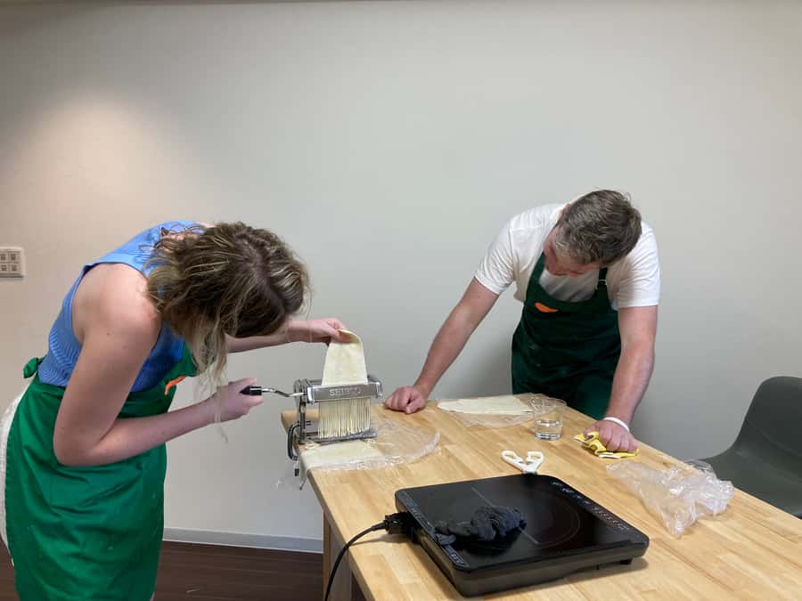 Osaka: Ramen and Gyoza Cooking Class in Dotonbori - Building the broth gives the bowl its character