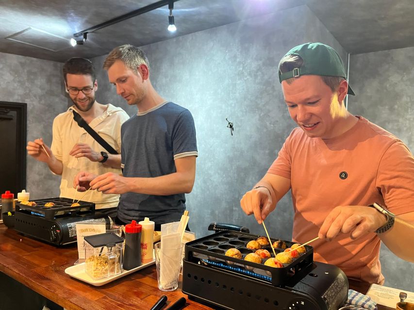 Osaka Sake Tasting with Takoyaki Cooking - Momo’s sake lesson goes beyond tasting