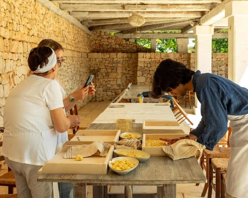 Ostuni: Orecchiette in a masseria - pasta making and tasting - Allergies, clothing, and other practical points