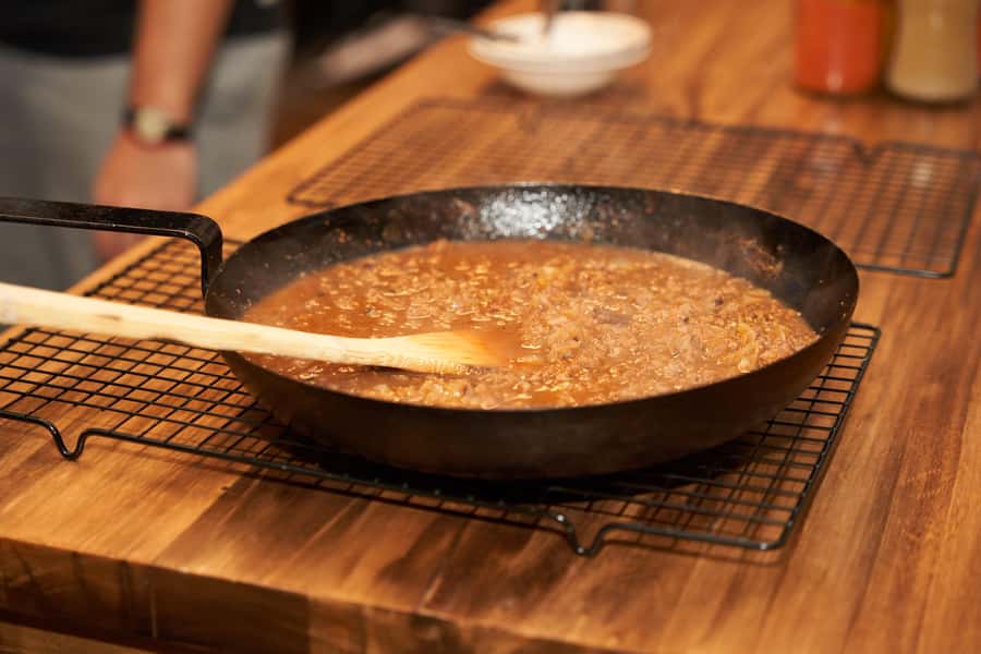 Pachamama - Argentine Cooking Experience in Buenos Aires - Sharing the finished meal with Durigutti wine