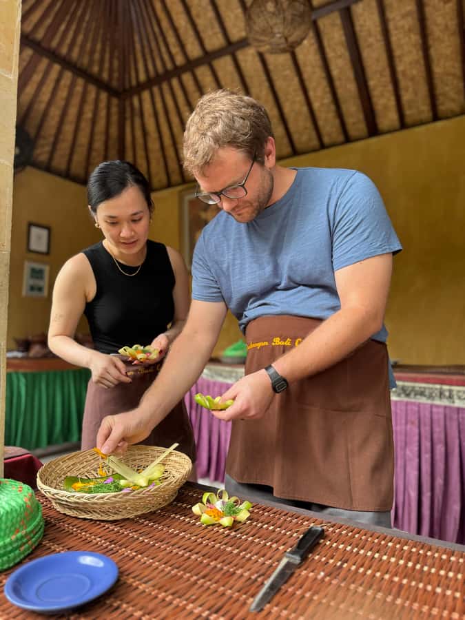 packages cooking class and romantic dinner in a local home - From Ubud to Kelabang Moding at 5 pm