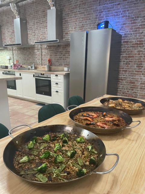 Paella and Burnt Basque Cheesecake - Chef Mikel’s teaching style and the kitchen