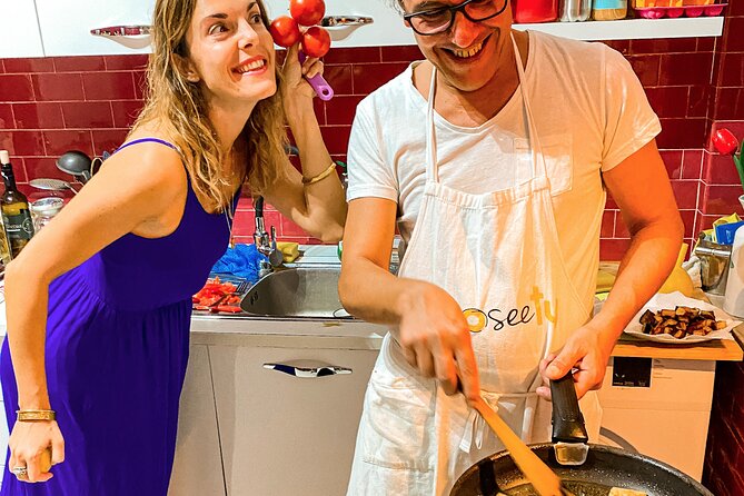 Palermo Rooftop Cooking Class with Full Meal, Wine & Storytelling - Key points about this Palermo cooking class