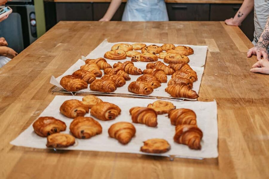 Paris: French Croissant Baking Class with a Chef - Plain croissants, pain au chocolat, and cinnamon swirls