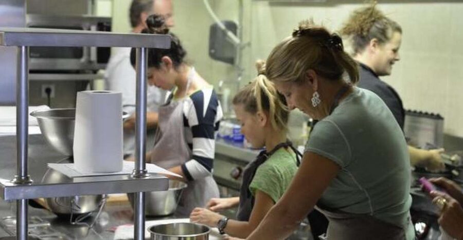 Paris: Full-Day Cooking Class, Market Tour and Lunch - Shopping the Latin Quarter market