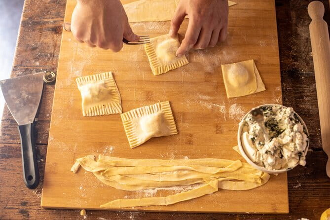 Pasta and Tiramisu Cooking Class with optional Local Market Tour - Knead dough with only eggs and flour