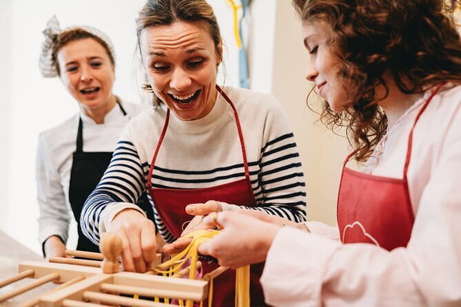 Pasta and Tiramisu Cooking Class with optional Local Market Tour - A shared meal with wine at the end