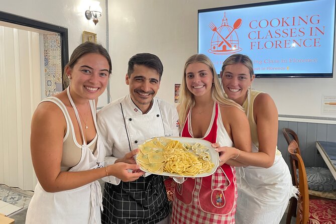 Pasta Making Class with Dinner and Wine in Florence - A Warm Start With Wine and Instructions