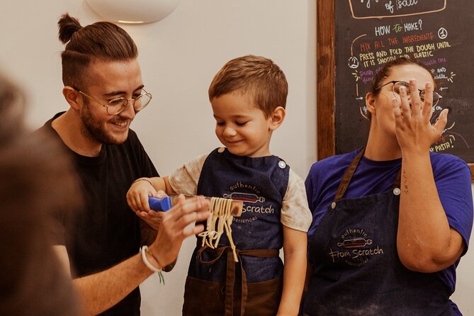 Pasta Making & Wine Tasting with Dinner in Frascati from Rome - Making fresh pasta with a chef