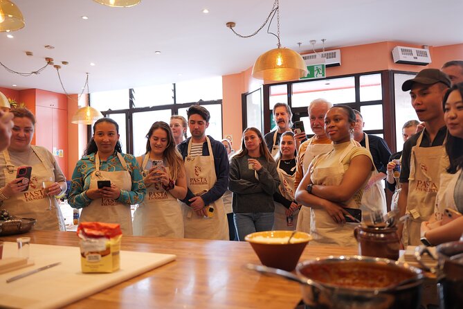 Pasta Making with Unlimited Prosecco in London's West End - Choosing your pasta dough and shape